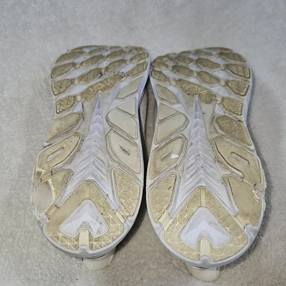 Hoka One One Womens Clifton 8 1119394 BDBBW White Running Shoes Sneaker Sz10.5 B - Picture 12 of 13